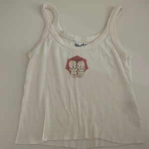 RARE brandy Melville graphic top